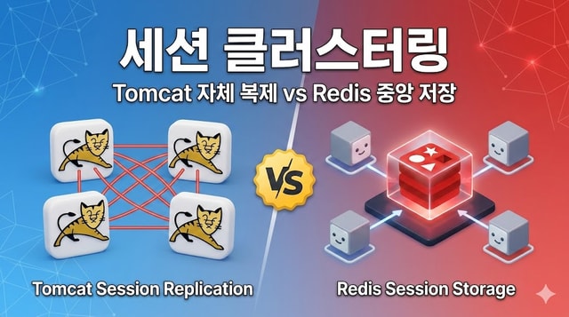 서비스 확장을 위한 세션 클러스터링(Session Clustering) 분석과 선택 가이드 (톰캣 vs Redis) 썸네일