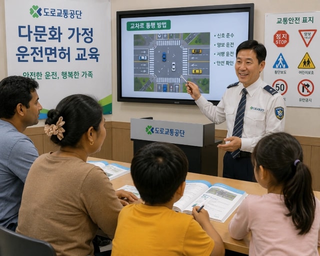 외국인 다문화가정 운전면허교실 신청 및 혜택 총정리 썸네일