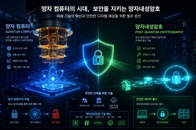 양자 컴퓨터 해킹 대비책, 양자내성암호(PQC)란? 원리와 도입 현황 썸네일