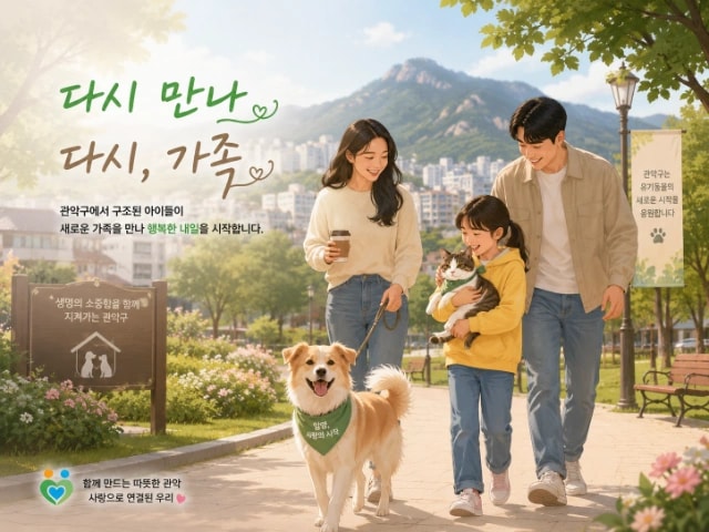관악구 유기동물 입양비 지원 신청 가이드: 최대 25만원 혜택 총정리 썸네일